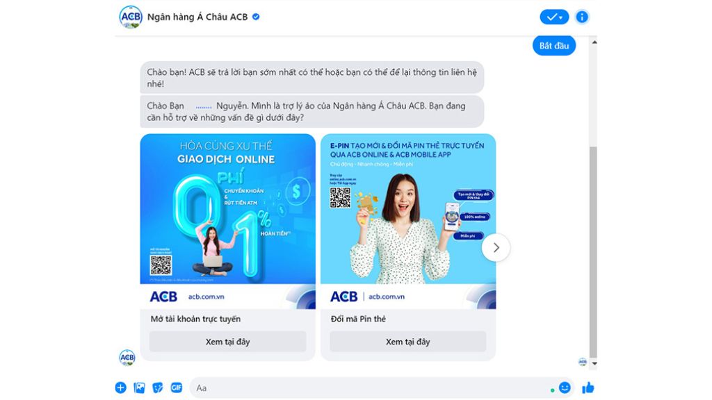 Chatbot Woni AI tư vấn, hỗ trợ nghiệp vụ