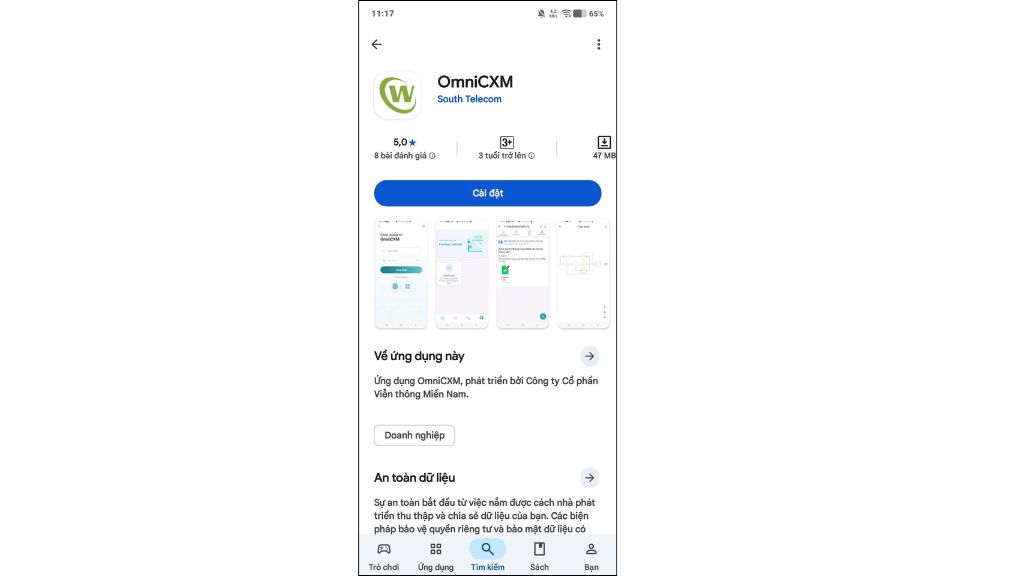 Tải ứng dụng OmniCXM trên điện thoại Android (Google Play)