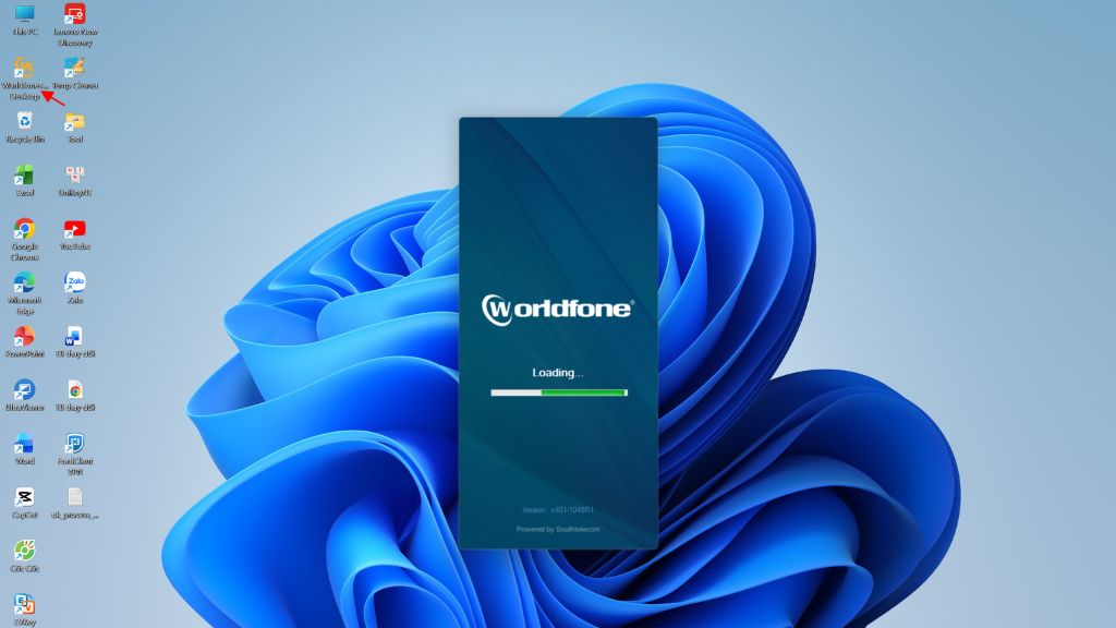 Tải ứng dụng Worldfone4Biz cho máy tính PC bước 5