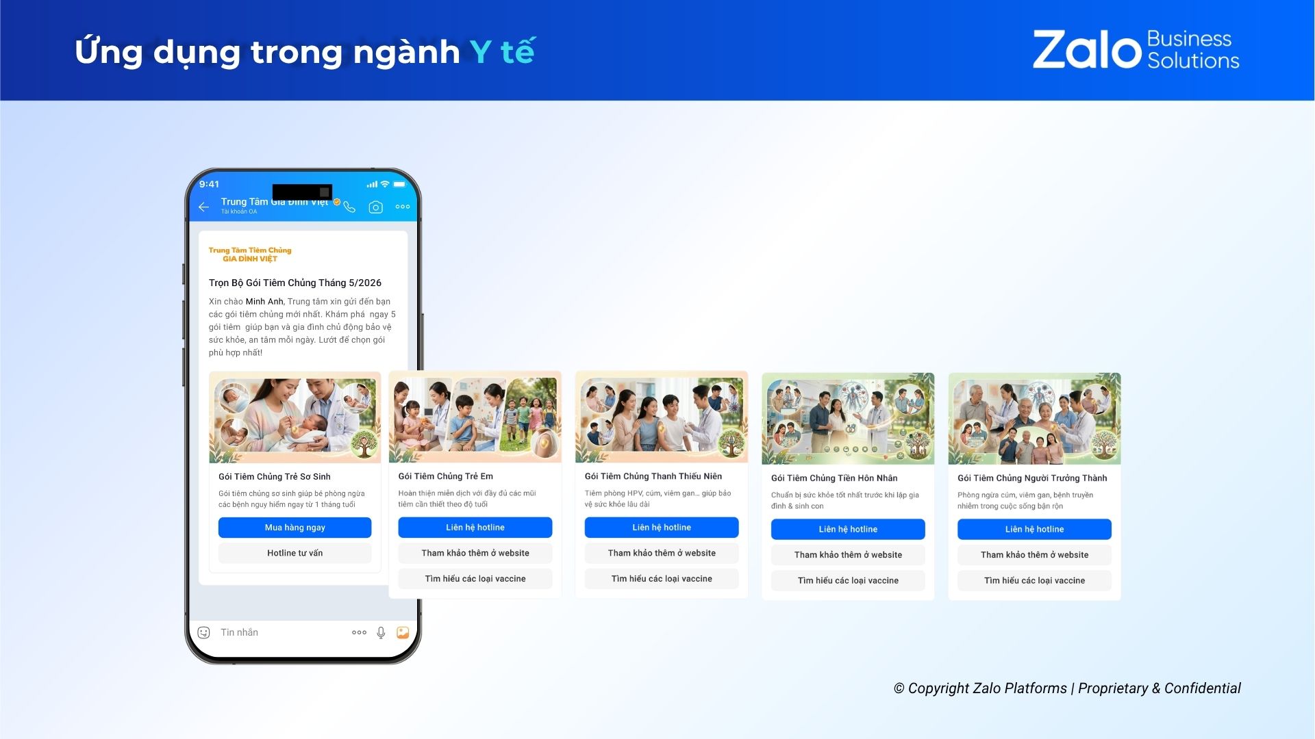 Mẫu ZBS cho Ngành Y tế & Healthcare