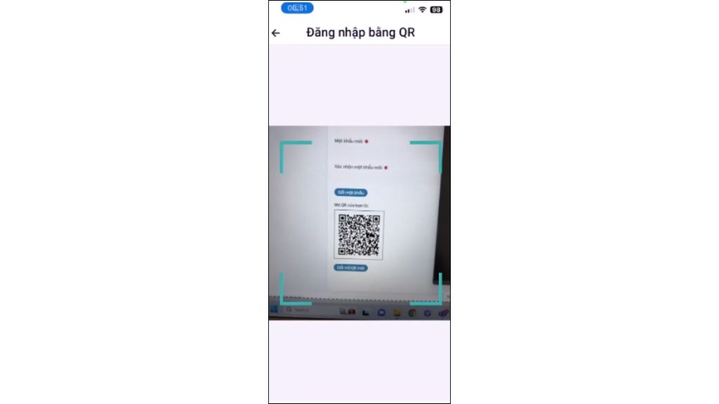 Đăng nhập ứng dụng OmniCXM cách 2