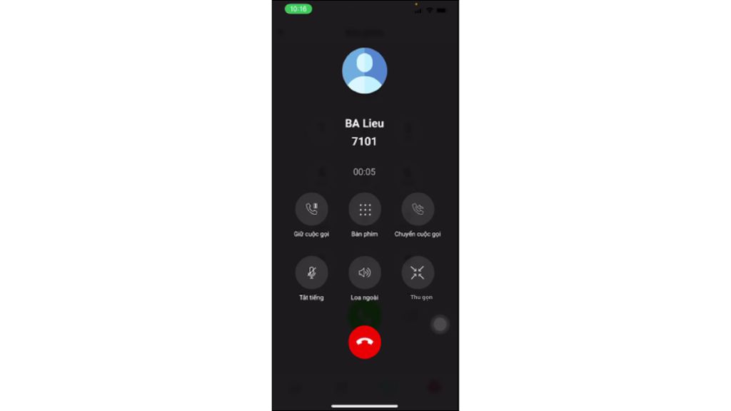 Hướng dẫn sử dụng OmniCXM - Worldfone4X Mobile giao diện cuộc gọi