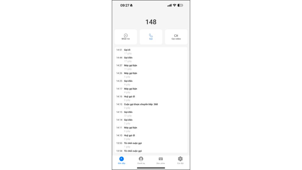 Hướng dẫn sử dụng Worldfone4Biz thông tin chi tiết cuộc gọi